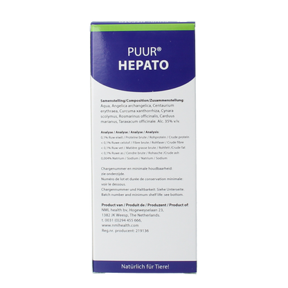 Puur Hepato paard pony 100.00 Milliliter