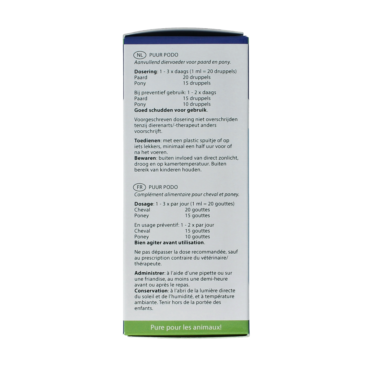 Puur Podo paard / pony 100.00 Milliliter