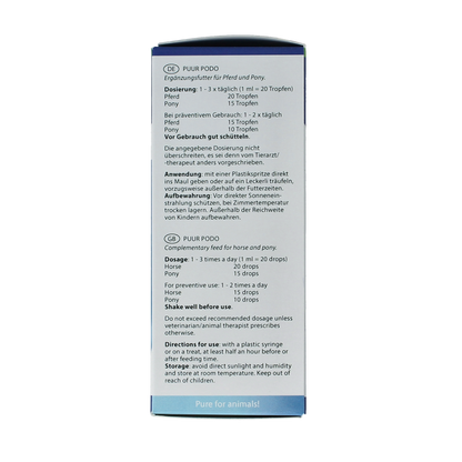 Puur Podo paard / pony 100.00 Milliliter