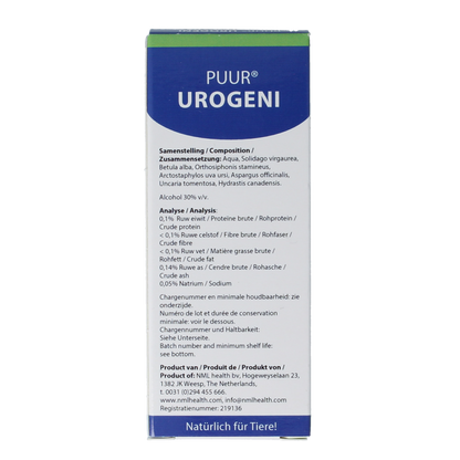 Puur Urogeni hond en kat 50.00 Milliliter