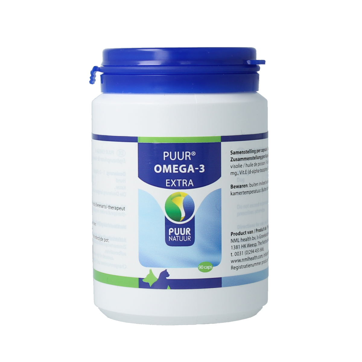 Puur Omega-3 extra 90.00 Capsules
