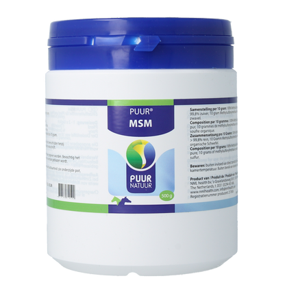 Puur MSM paard / pony 500.00 Gram