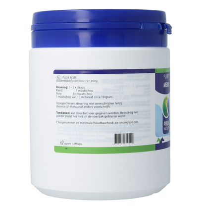 Puur MSM paard / pony 500.00 Gram