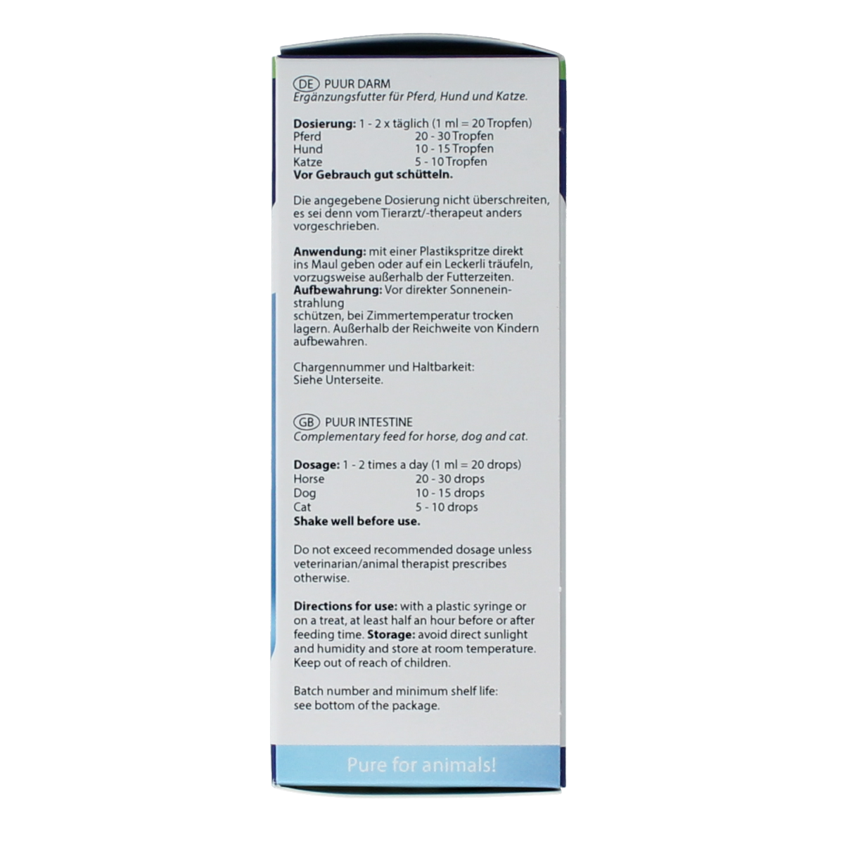 Puur Intestine 50.00 Milliliter