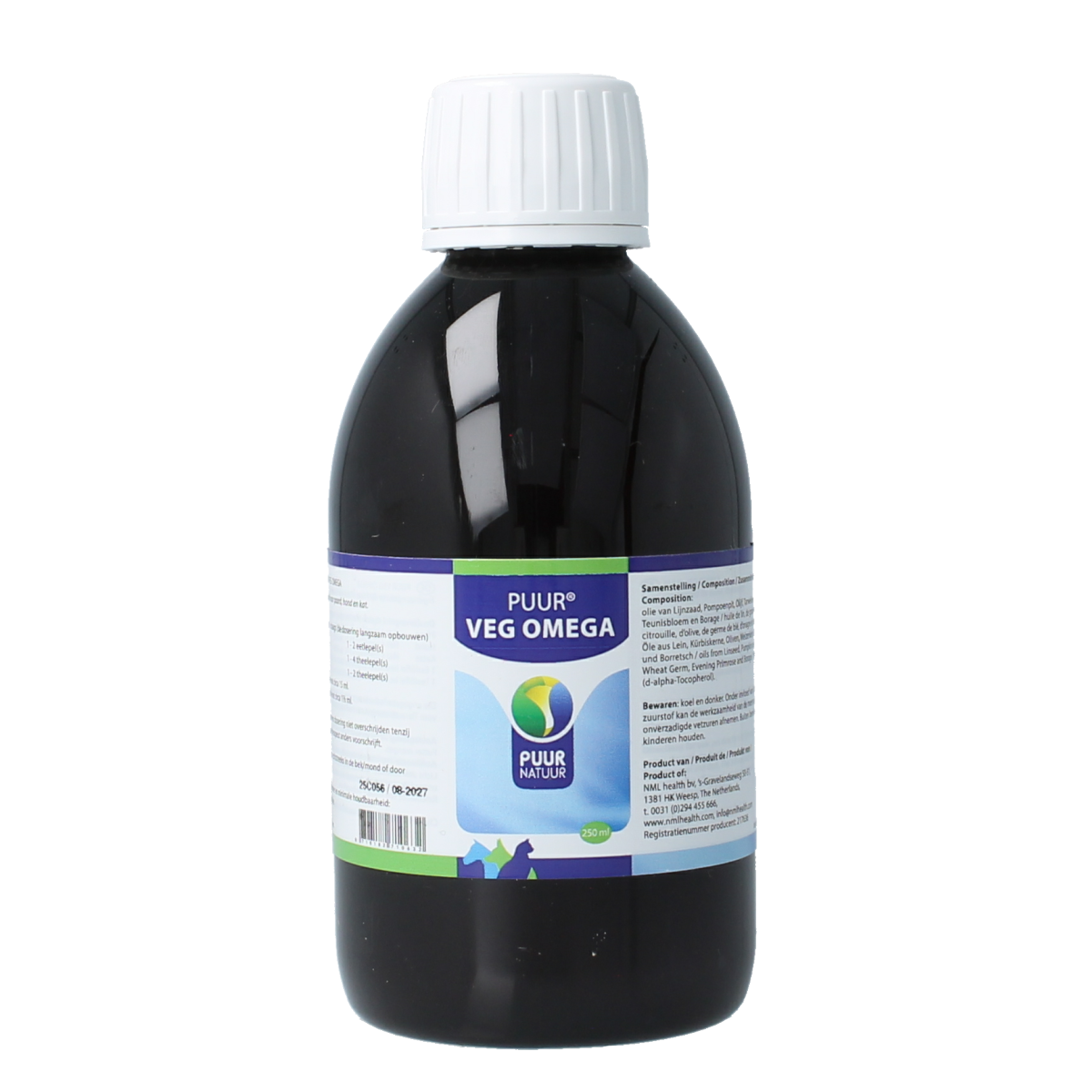 Puur Veg omega 250.00 Milliliter