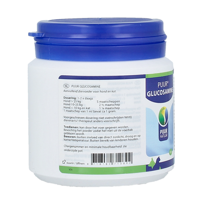 Puur Glucosamine hond & kat 100.00 Gram