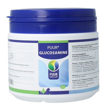 Puur Glucosamine hond & kat 300.00 Gram