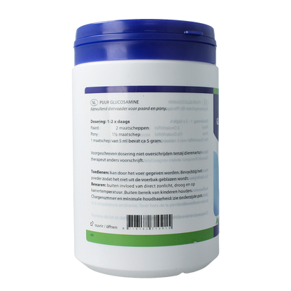 Puur Glucosamine paard/pony 600.00 Gram