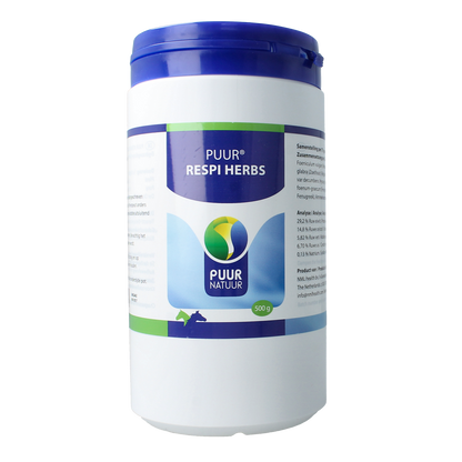 Puur Respi herbs paard en pony 500.00 Gram