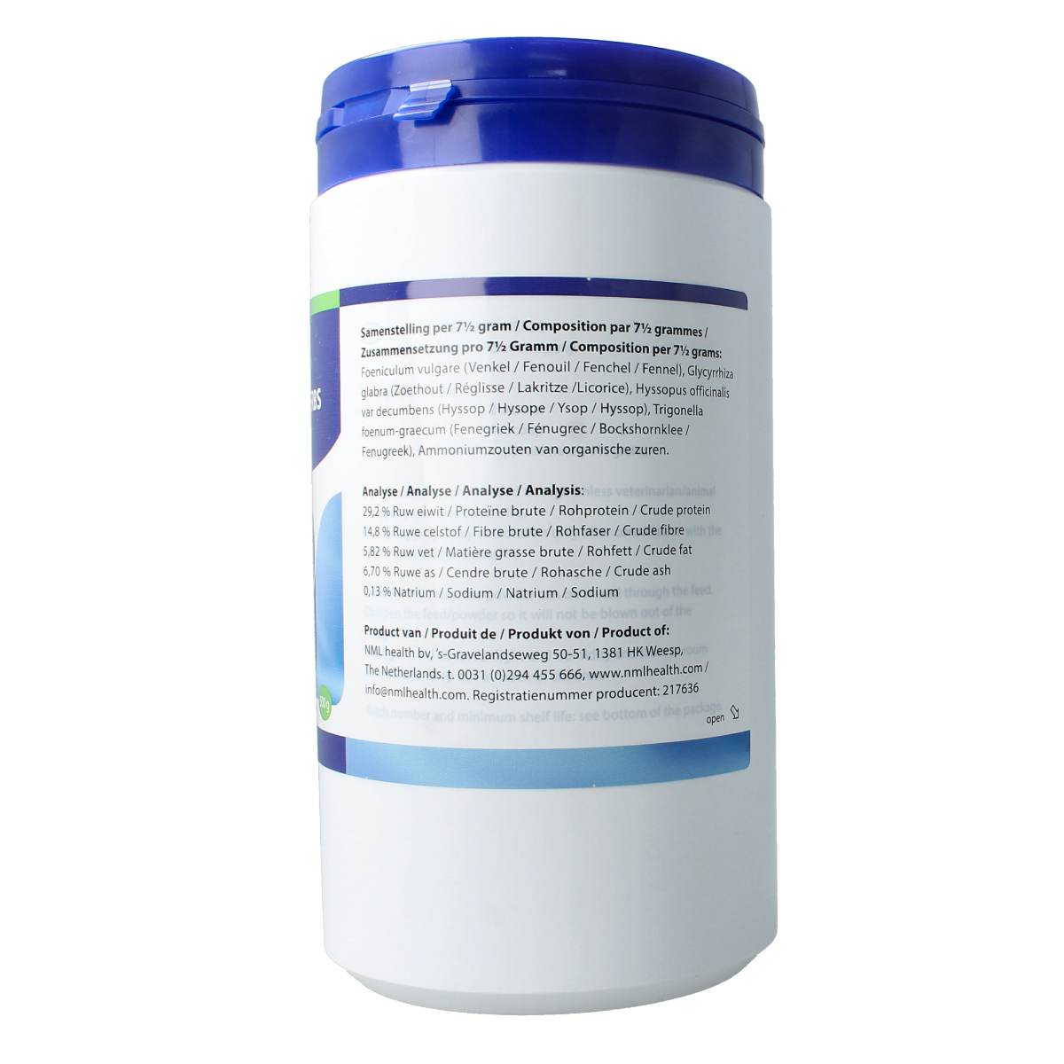 Puur Respi herbs paard en pony 500.00 Gram