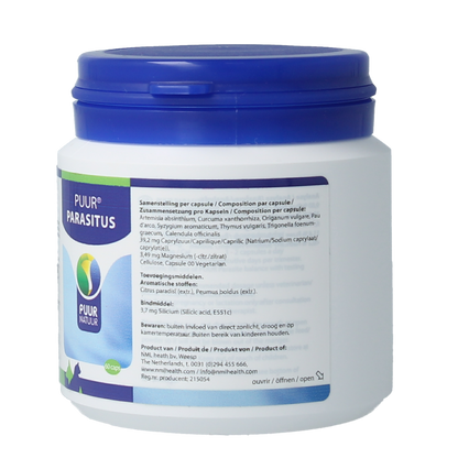 Puur Parasitus hond en kat 60.00 Capsules