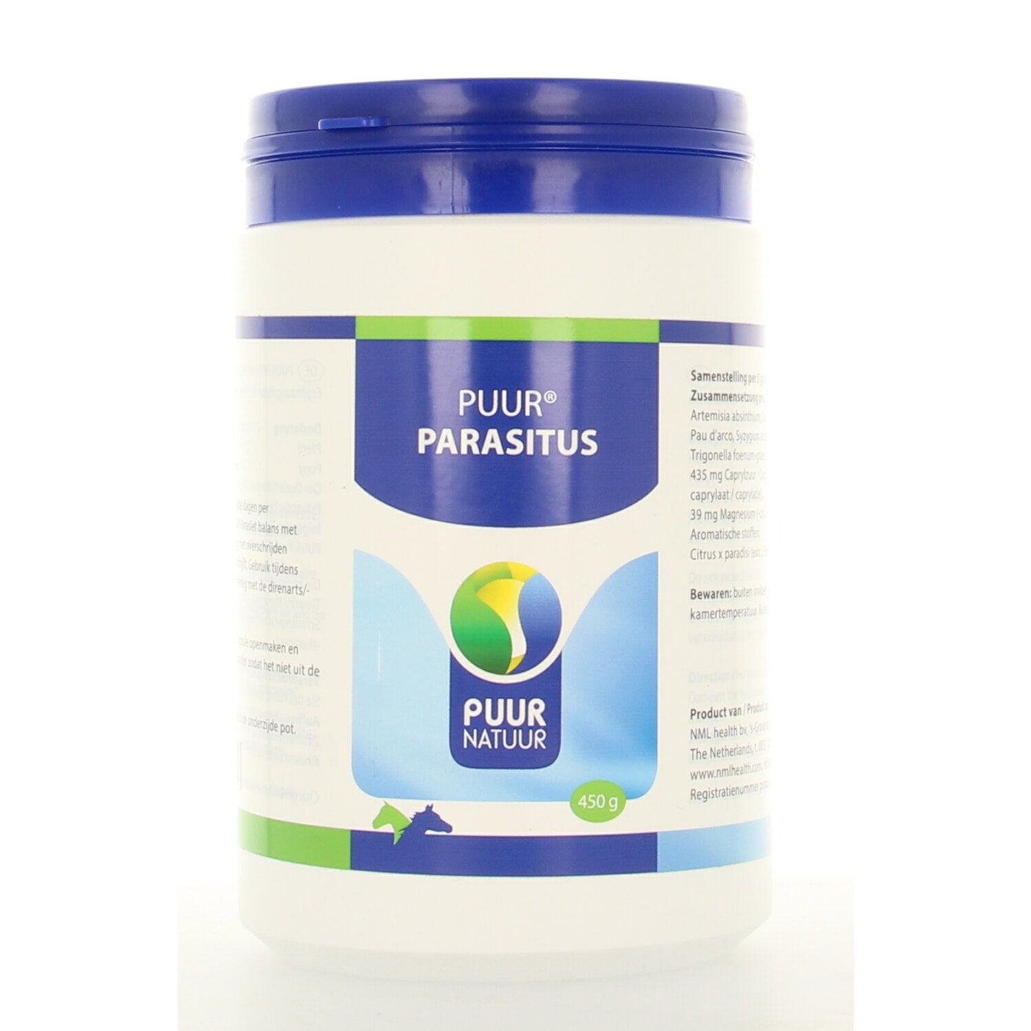 Puur Parasitus  paard & pony 450.00 Gram