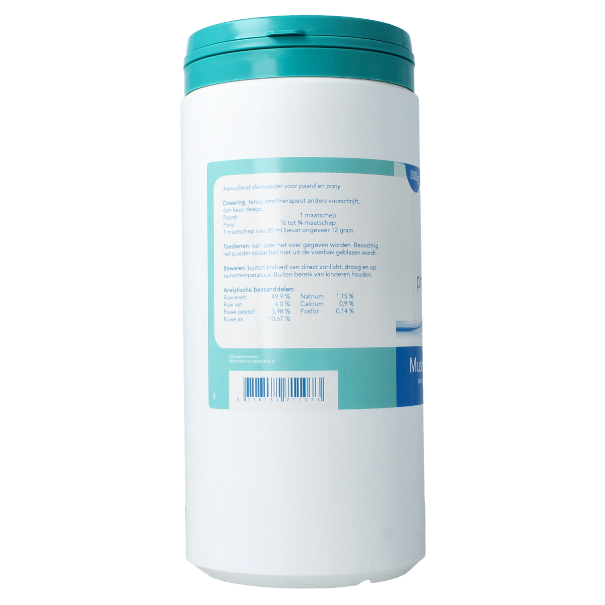 Phytonics Muscle support paard en pony 800.00 Gram