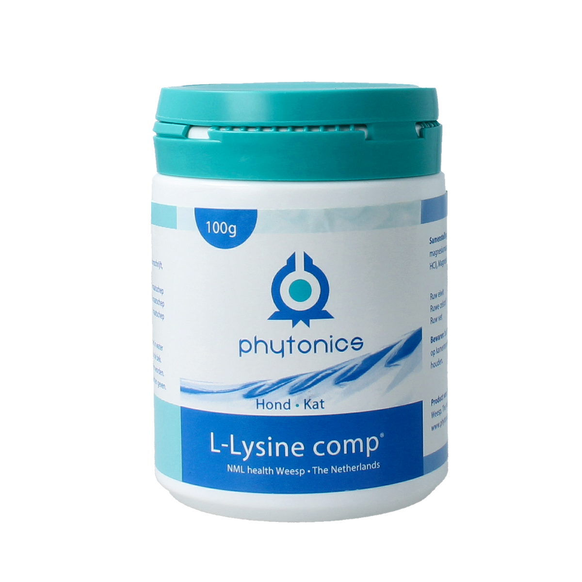 Phytonics L-lysine comp hond en kat 100.00 Gram