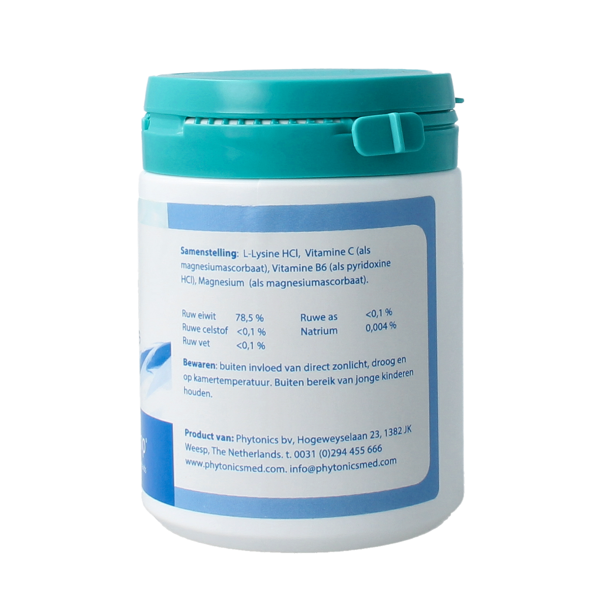 Phytonics L-lysine comp hond en kat 100.00 Gram