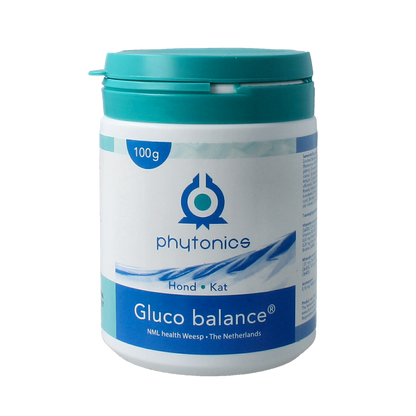 Phytonics Gluco balance hond/kat 100.00 Gram