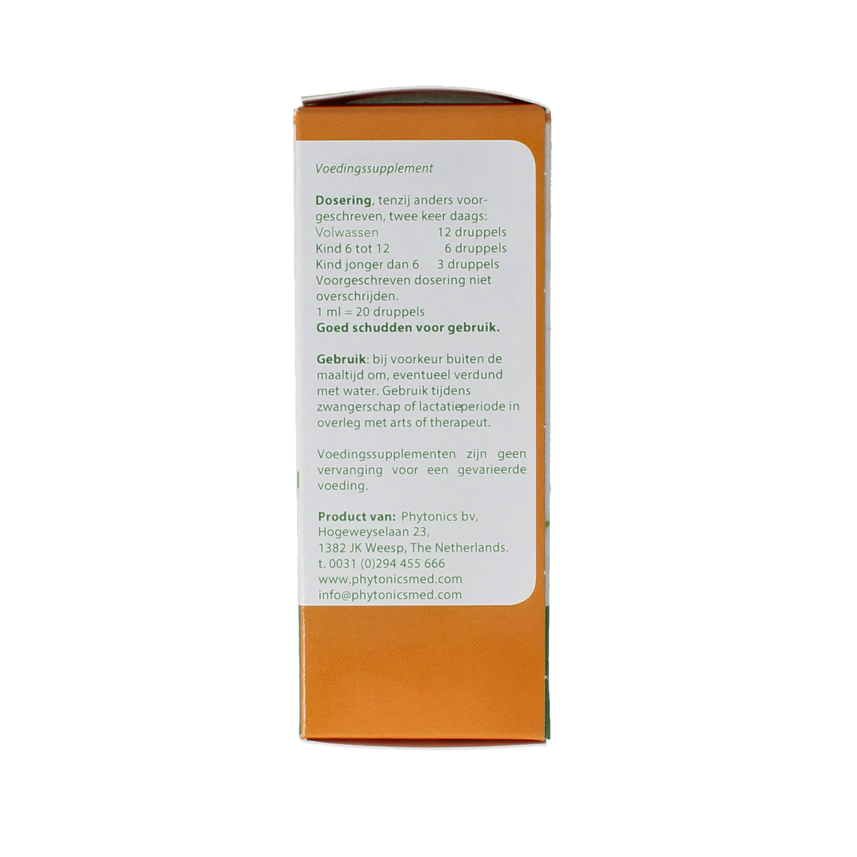 Phytonics Liver comp humaan 50.00 Milliliter