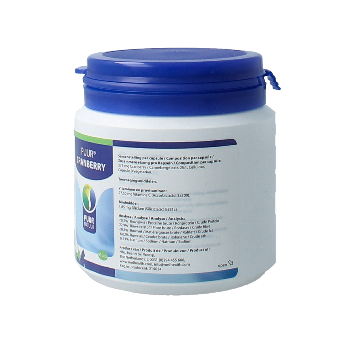 Puur Cranberry hond kat 90.00 Capsules