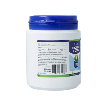 Puur Choline extra hond 100.00 Gram