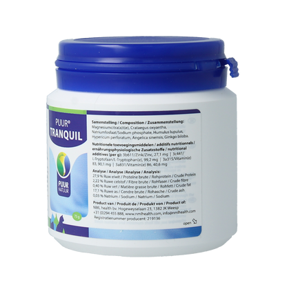 Puur Tranquil hond en kat 75.00 Gram