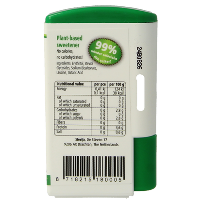 SteviJa Stevia zoetjes 300.00 Stuks