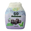 SteviJa Stevia limonadesiroop go blackcurrant 40 Milliliter