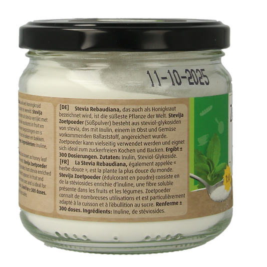 SteviJa Zoetpoeder - pot stevia 180 Gram