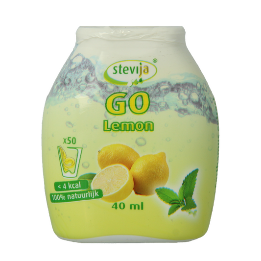 SteviJa Stevia limonadesiroop go lemon 40 Milliliter