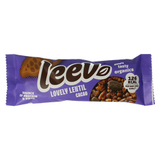 Leev Lovely lentil bar cacao bio 30 Gram