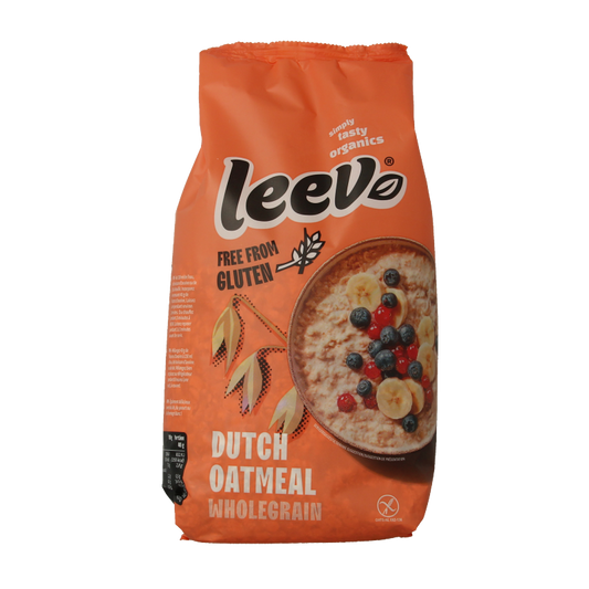 Leev Havermout glutenvrij zak bio 450 Gram