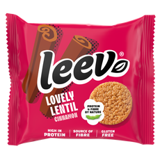 Leev Leev bio–LOVELY LENTIL wafels kaneel 20g (1x2st) 20.00 Gram
