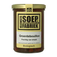 Kleinstesoepfabriek Groentebouillon bio 400.00 Milliliter