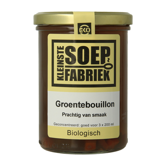 Kleinstesoepfabriek Groentebouillon bio 400.00 Milliliter