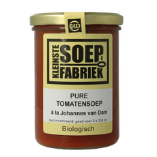 Kleinstesoepfabriek Pure tomatensoep bio 400.00 Milliliter
