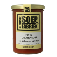Kleinstesoepfabriek Pure tomatensoep bio 400 Milliliter