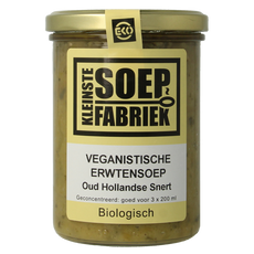 Kleinstesoepfabriek Erwtensoep/snert veganistisch bio 400.00 Milliliter