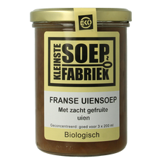 Kleinstesoepfabriek Franse uiensoep vegetarisch bio 400.00 Milliliter