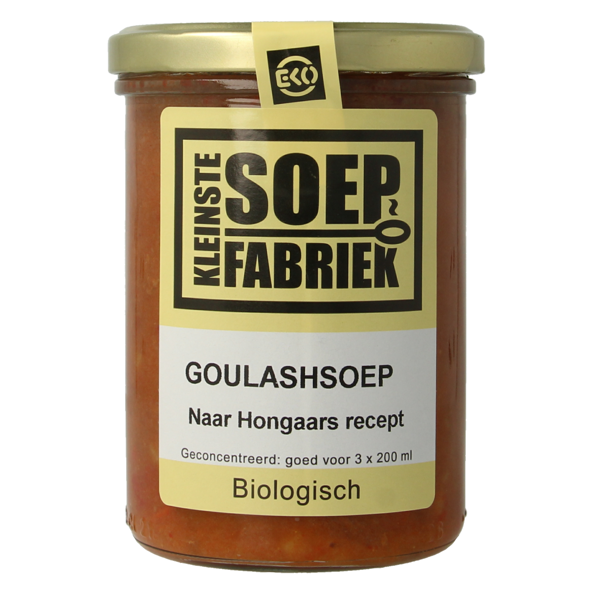 Kleinstesoepfabriek Goulash soep bio 400 Milliliter