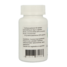 Therapeutenwinkel Curcuma Piper 90.00 Tabletten