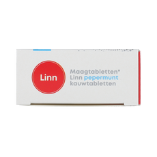 Linn Maagtabletten pepermunt 48.00 Kauwtabletten