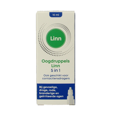 Linn Oogdruppels 5-1 euphrasia 10 Milliliter