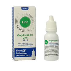 Linn Oogdruppels 5-1 euphrasia 10 Milliliter