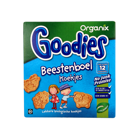 Organix Goodies Boerderijdieren koekjes 1+jr bio 100 Gram