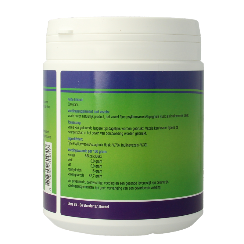 Libra Vezels naturel psylliumvezels en inulinevezels 300 Gram