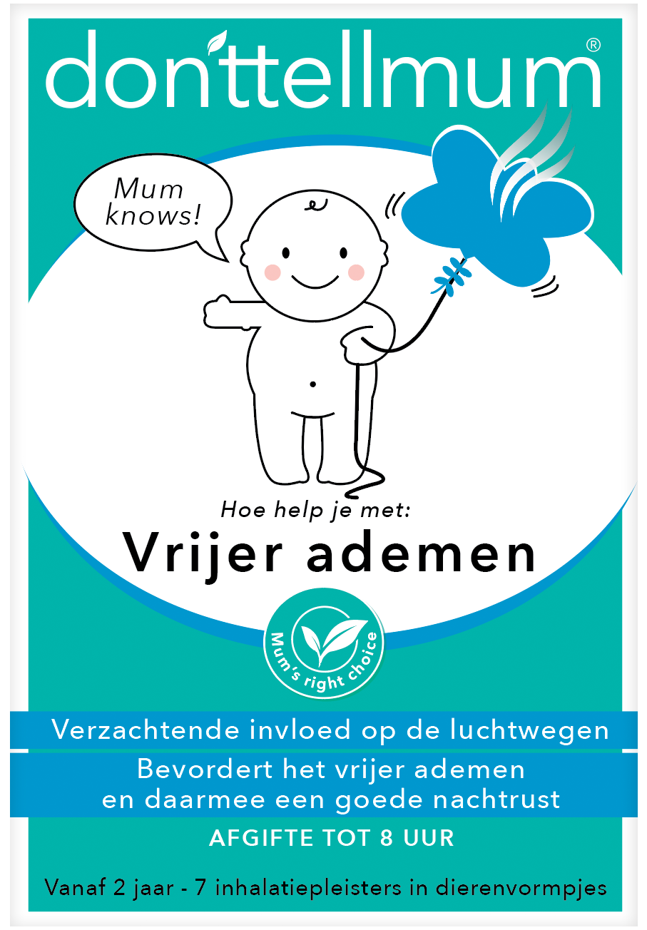 Donttellmum Inhalatiepleister vrijer ademen 7 Stuks