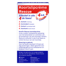 SoreFix Rescue koortslipcreme 6.00 Milliliter
