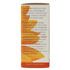 SanoPharm Vitamine D3 fortissimum Emulsan 10.00 Milliliter