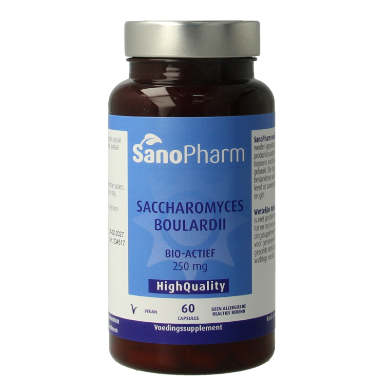 SanoPharm Saccharomyces boulardii 60 Capsules