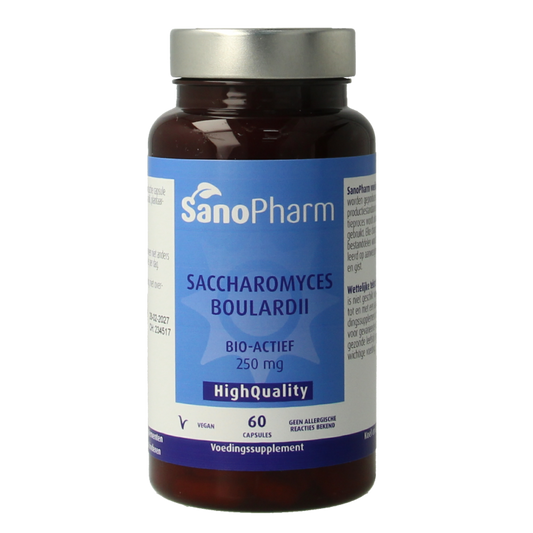 SanoPharm Saccharomyces boulardii 60 Capsules