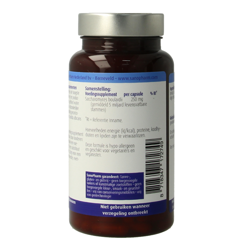 SanoPharm Saccharomyces boulardii 60 Capsules